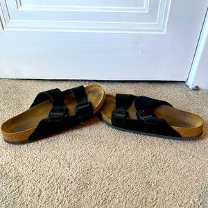 Black Birkenstocks